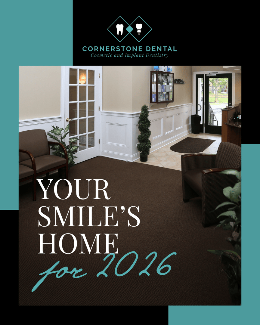 CornerstoneDMD's tweet photo. At Cornerstone Dental, Dr. DeGiralamo and Dr. Beckwith are committed to guiding you toward a year of renewed oral health and beautiful results.

Start 2026 with a smile that supports your confidence all year long! https://t.co/x9DQvQEaY7 https://t.co/5lSQUuFRuI
