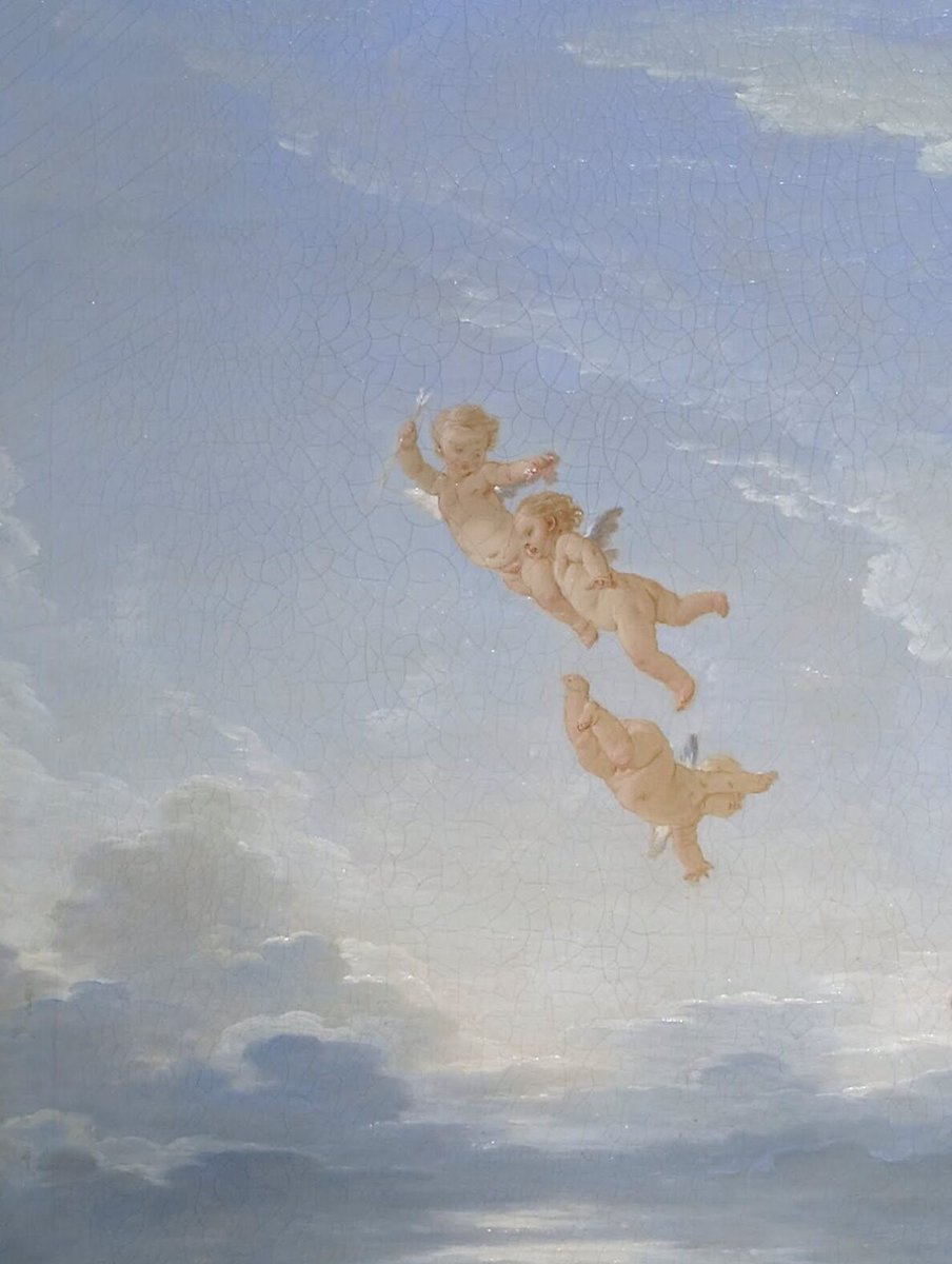 artenpedia's tweet image. Detail: The Triumph of Venus, 1740, by François Boucher.