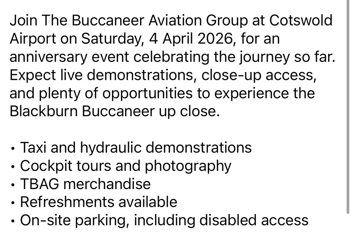 The Buccaneer Aviation Group (Official) tweet media