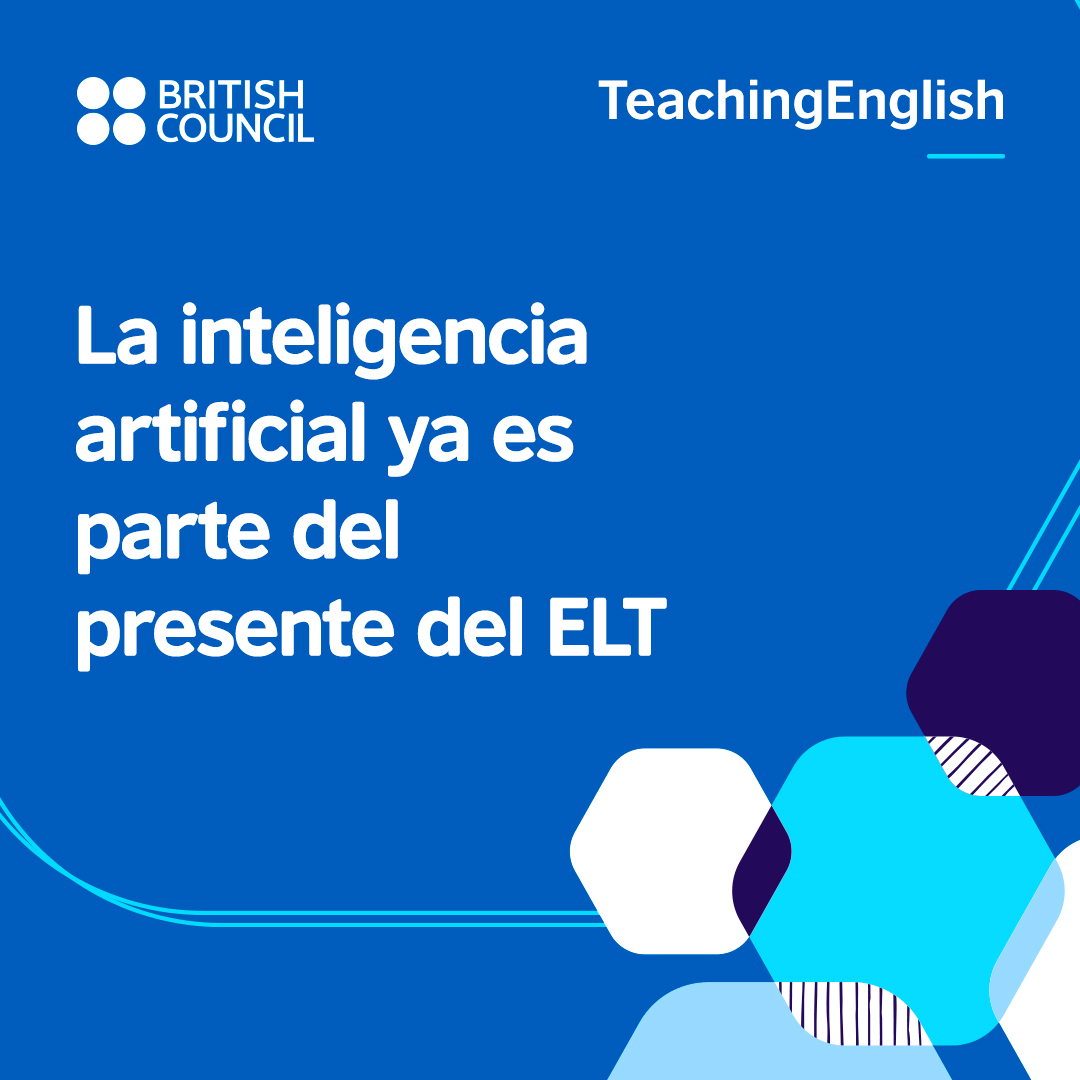 Descubre cómo usar herramientas prácticas de IA para potenciar listening, speaking, reading y writing, optimizar el tiempo y crear experiencias de aprendizaje más personalizadas.

Mira el video y lleva tu práctica docente al siguiente nivel.
americas.britishcouncil.org/es/programas/t…