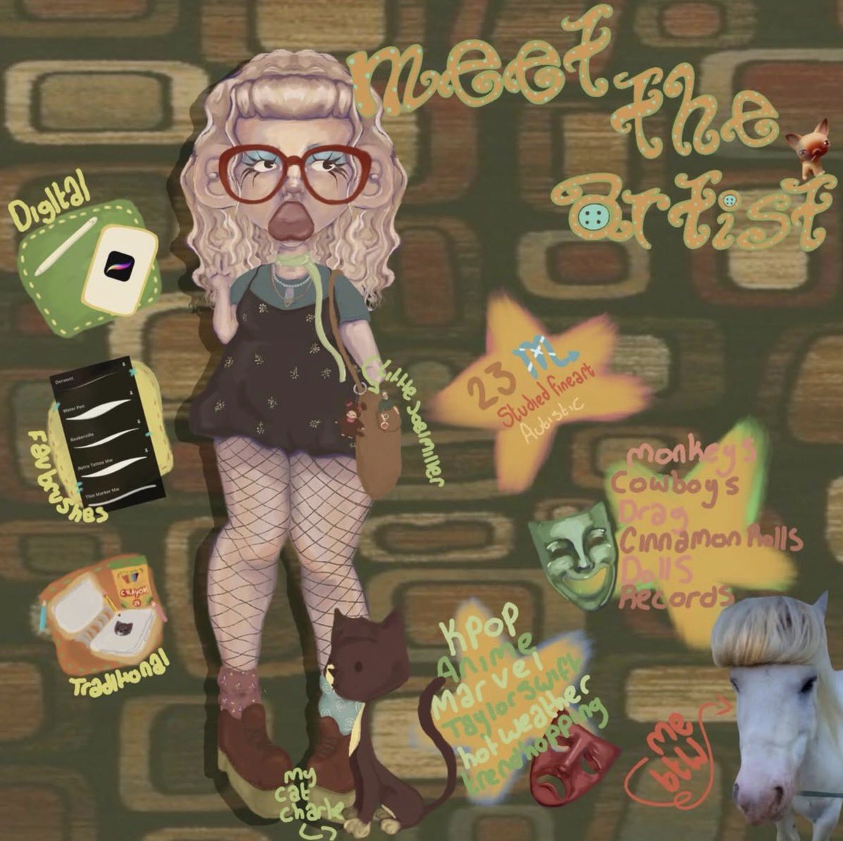 idk if there’s a proper arttwt / art twt community or whatever since i’m mostly active within filmtwt but im looking for more arty oomfs over on insta i’ve just started using my acc more and id love to see other ppls work and styles<3 

instagram.com/funkymunkeyz?i…