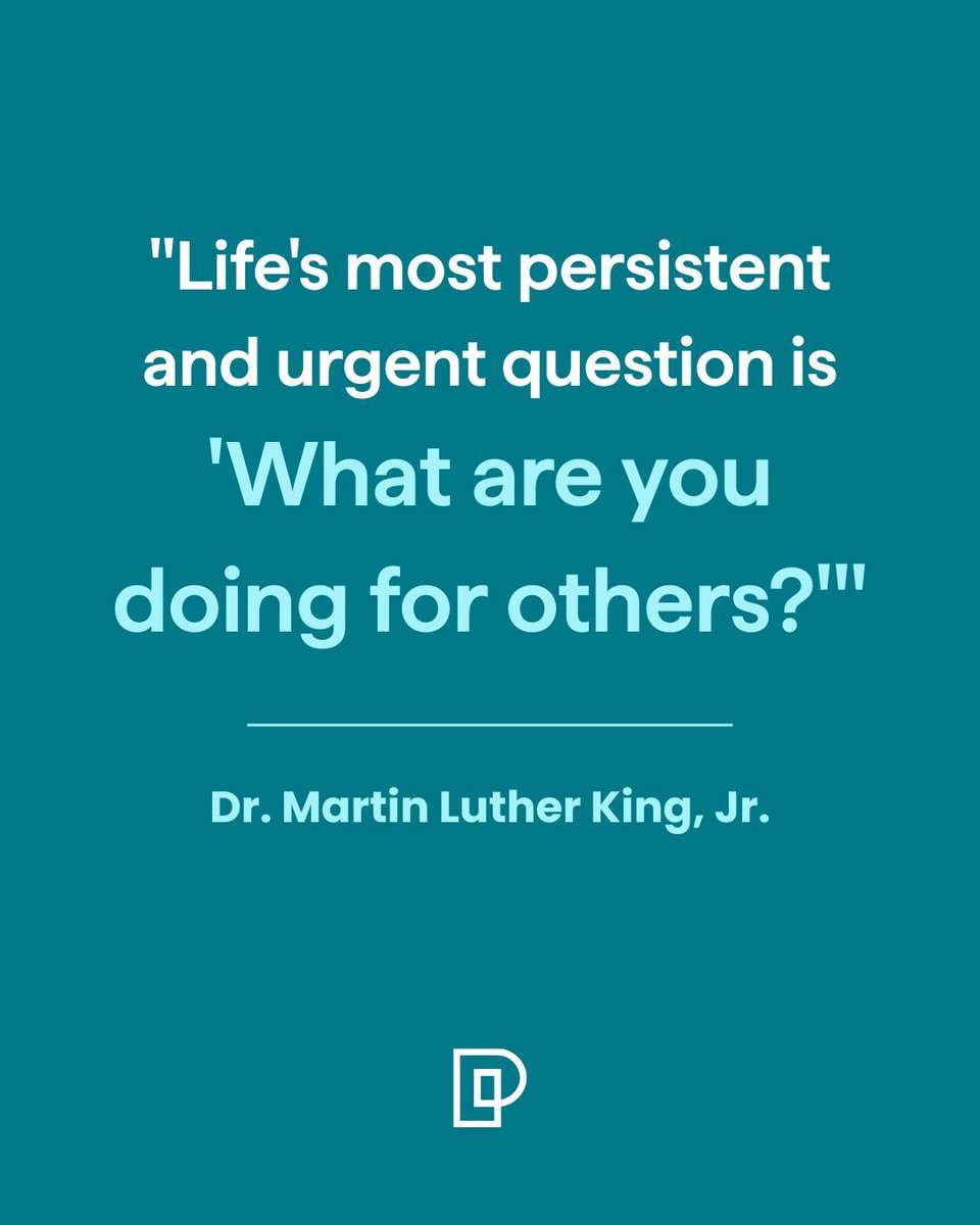 PledgeOne's tweet image. This #MLKDay is a great reminder to work in the service for others. 

Everyday #Pledge1 members are dedicating their products, profit, talent, and team time to not just build the future, but to build a better future for all.

How is your company or team giving back this weekend?