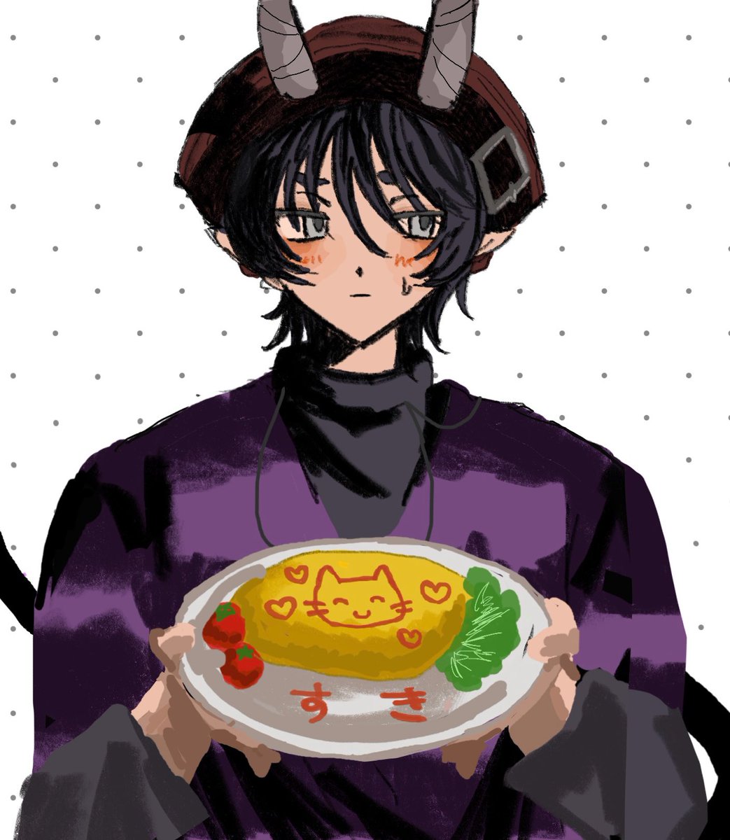 オムライス作ってくれる恋人ルートデモ（幻覚）
#俺捨てFA