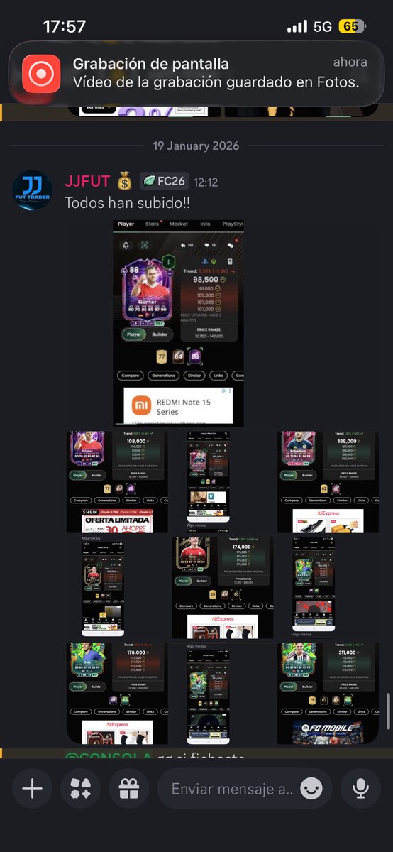 FutDanielito's tweet photo. 🚨PROFTI ALERT 🚨 

Llegaron los TOTY 🔵 y en @Trading4Players no paramos de hacer monedas 💰💰💰

- Flips 🔥
- Inversiones 📊
- Análisis de mercado 📈

Únete al mejor grupo de tradeo de FC 26

Link del grupo gratuito: https://t.co/5n9V9INYOs https://t.co/EiBlu1F8Jm