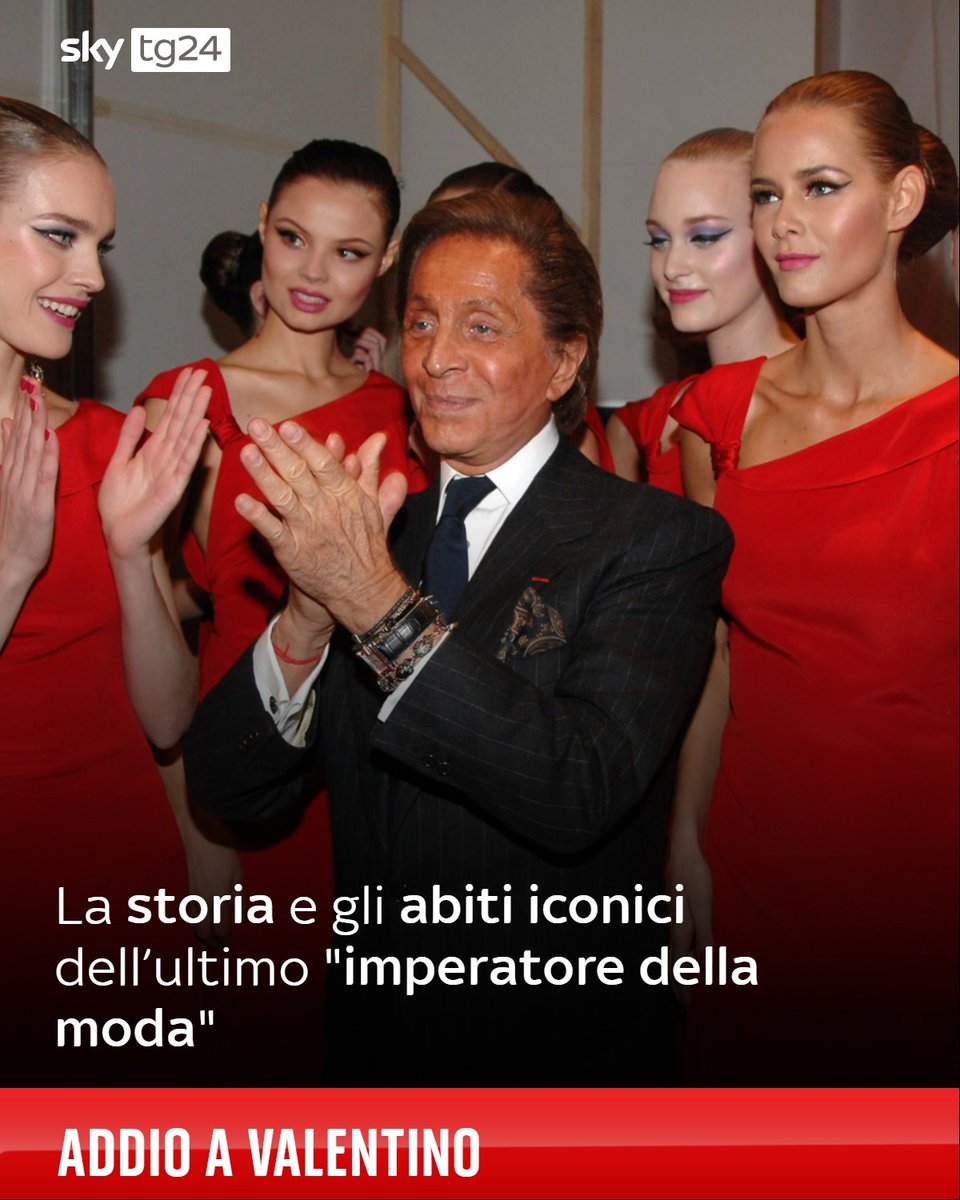 Il grande stilista si è spento a 93 anni. Nato a Voghera l’11 maggio 1932, ha fondato la maison che porta il suo nome nel 1957 e due anni dopo ha aperto a Roma il primo atelier shorturl.at/DMl4g