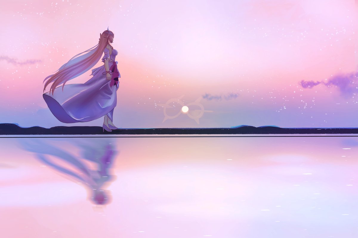 I'm too art blocked to finish it, so take it as it is ⸜(｡˃ ᵕ ˂ )⸝♡
#Cyrene #HonkaiStarRail