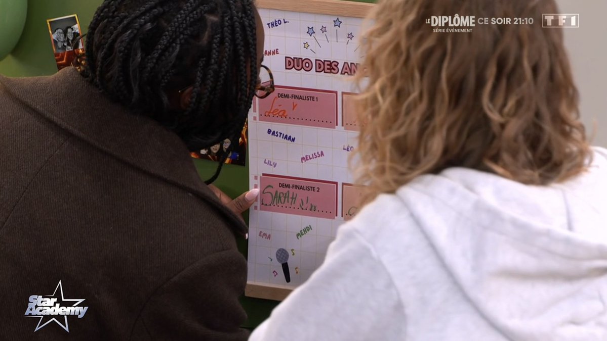 ANOUK et MÉLISSA seront de retour sur le plateau pour partager un duo avec Sarah et Léa. Les demi-finalistes les ont choisi pour partager un moment unique lors du prime 💫 #StarAcademy