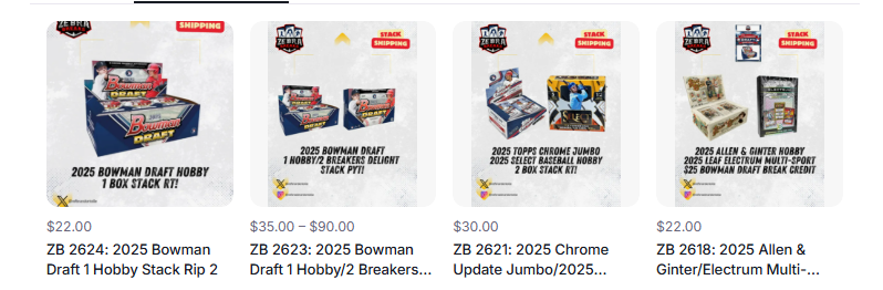 RefBrandonTolle's tweet photo. Holidays, don't mean things slow down with me!
Most Bowman Draft Mixers posted for tomorrow night's Top Rope Tuesday!
come join the CHEAPEST Bowman Draft you will find!
https://t.co/XQTUQxqt2h!
@midwestboxbreak
#topps #baseball #bowmandraft https://t.co/GroNWMsEUo