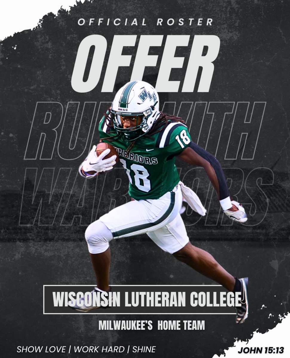#AGTG Blessed and Honored to receive my 1st offer from <a href="/WLC_Football/">WLC Football</a>! <a href="/WLCCoachTreske/">Eric Treske</a>