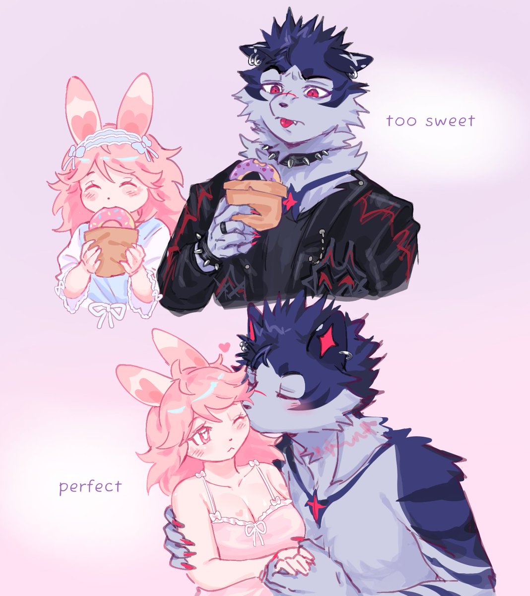 wanyii_n0's tweet image. Octp, Pipi and Brixton