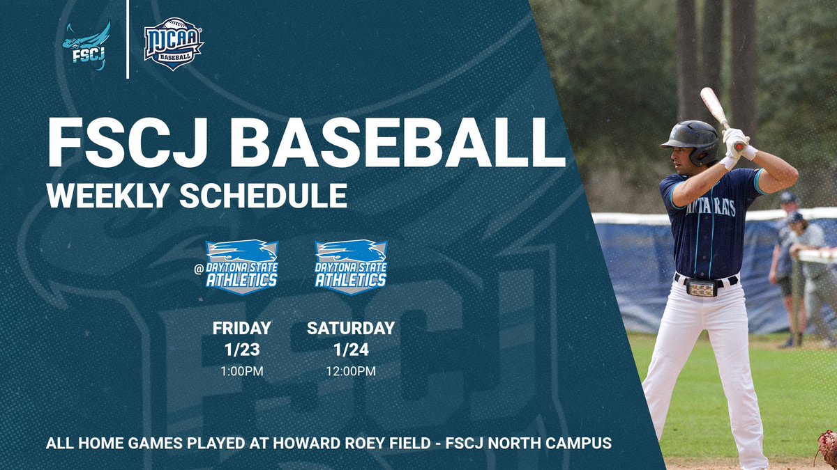 FSCJ Baseball tweet media