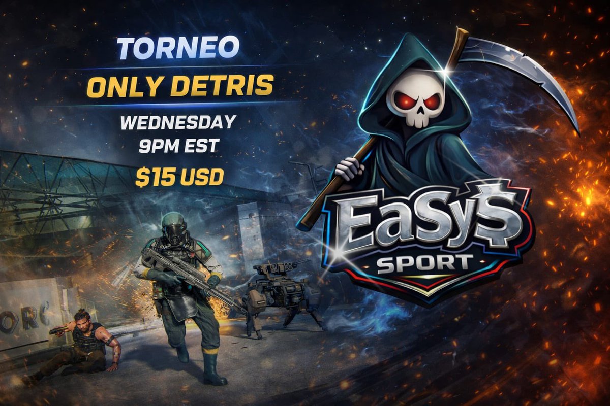 Easy Customs / Haven’s Hollow <a href="/EaSyEsportsGG/">Ea$y Esports</a> / <a href="/MEXICO_ELITE_/">EA$Y ELITE</a> 

📢 Only Detris / New players 📢

📆 Wednesday [21 JAN]
🕰️ 9 PM EST / 8 PM CDMX
👁️‍🗨️ Host : Na Central
👥 17 Teams 
🏆 MP 125
💸 15 X TEAM

Comment Spot 🧠