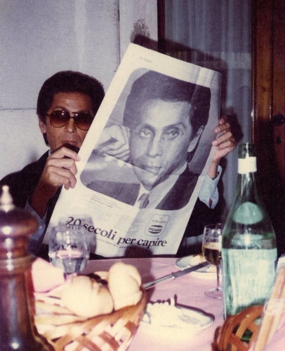 Se murió Valentino. Fin de raza.