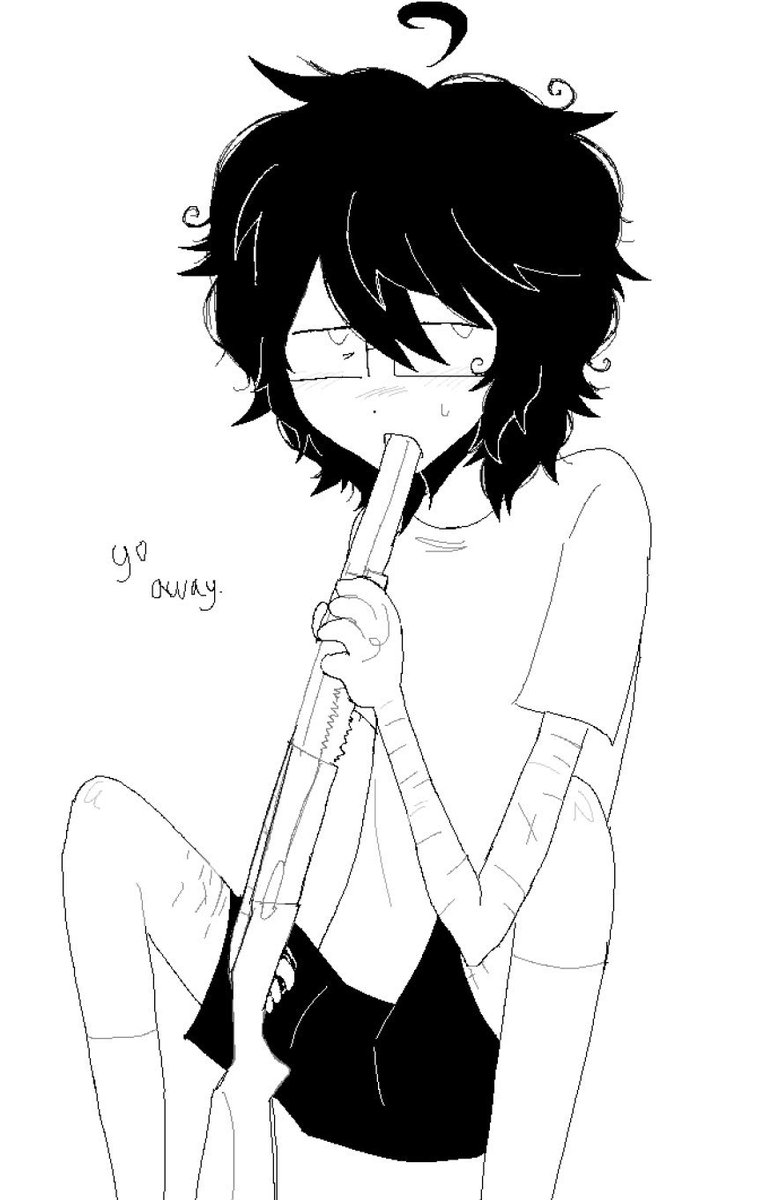 dissectionparty's tweet image. leave me alone