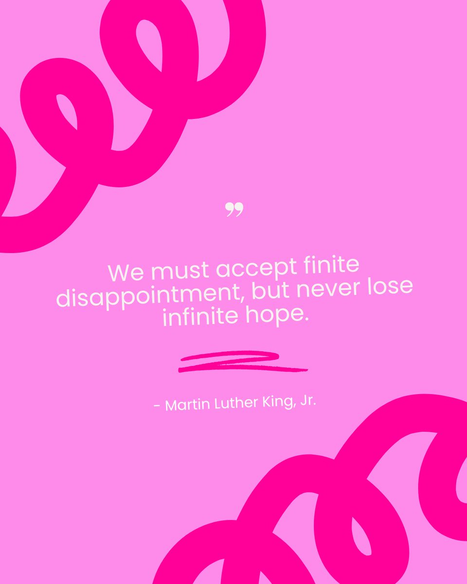Today, we honor the legacy of Dr. Martin Luther King Jr.

His words continue to guide us forward, reminding us that progress is built on resilience, courage, and hope.