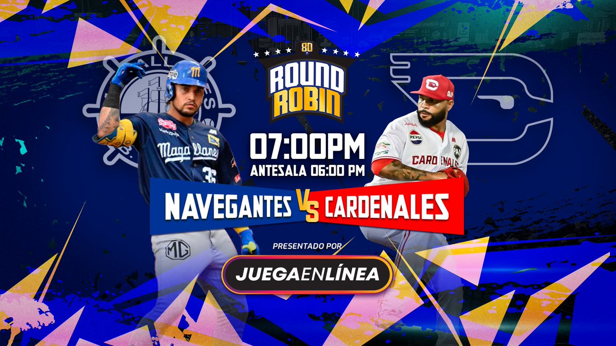 Canal_Televen's tweet image. ¡Sigue el #RoundRobin de la LVBP! 🔥

Esta noche, Navegantes del Magallanes visita a Cardenales de Lara y podrás disfrutarlo EN VIVO desde el estadio Antonio Herrera Gutiérrez a partir de las 06:00PM.

Conéctate al #BeisbolXTeleven ⚾️🔴: tlvn.app/3KeR72D