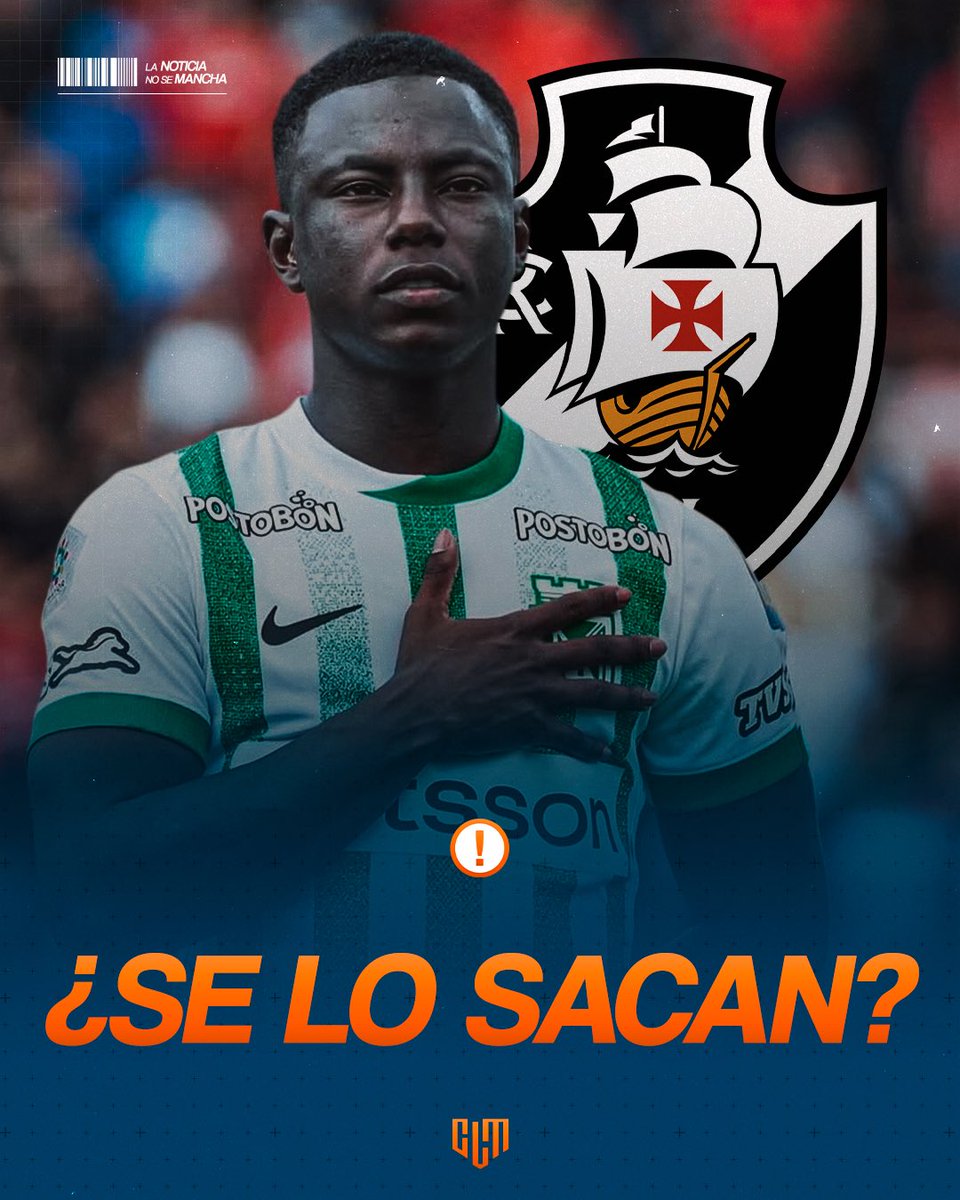 CLMerlo's tweet image. 🚨Vasco atravesó la negociación de Boca por Marino Hinestroza y ofertó u$s 5M a Atlético Nacional. 
*️⃣Hoy, el equipo brasileño parece llevar la delantera para fichar al extremo 🇨🇴, tal como informó @pedrosa. El futbolista será quién defina su futuro en los próximos días.