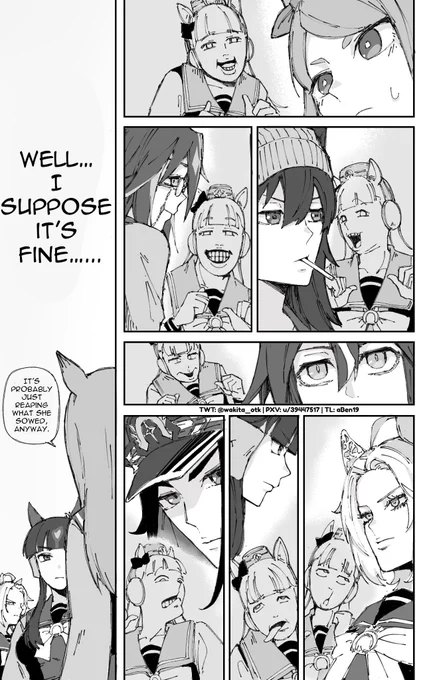 n番煎じパロ
英訳版です

#ウマ娘 #ウマ娘英訳 #Umamusume #UmaTranslations 