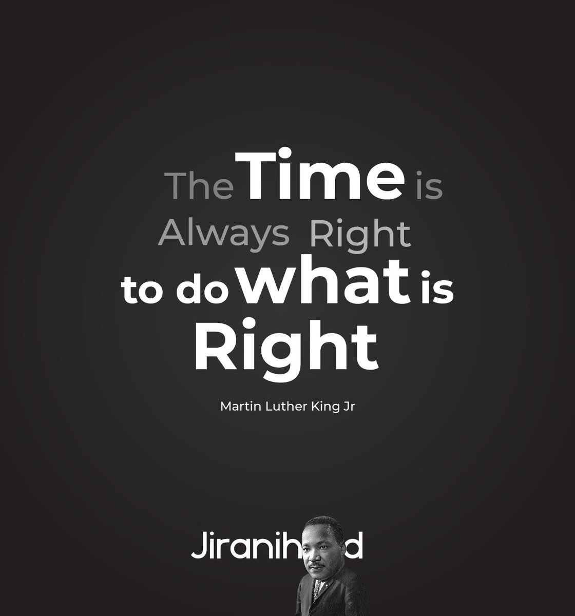 True brand culture is not proven in comfort. It shows up under pressure.

As we remember Martin Luther King Jr., this truth stands firm. The right time to do what is right is always now, especially when it costs something.

That is how legacies are built.
#MartinL #LegacyBrands