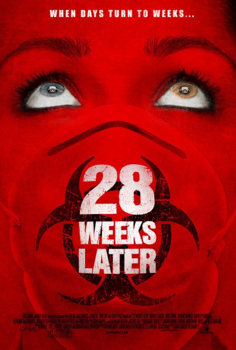 Thoughts on 28 Weeks Later (2007): Based in intriguing continuation, the plot is entirely driven by utterly asinine character decision-making, happenstance, and nonsensical events, even if many of them are filmed with iconically frantic thrills. (2/5)