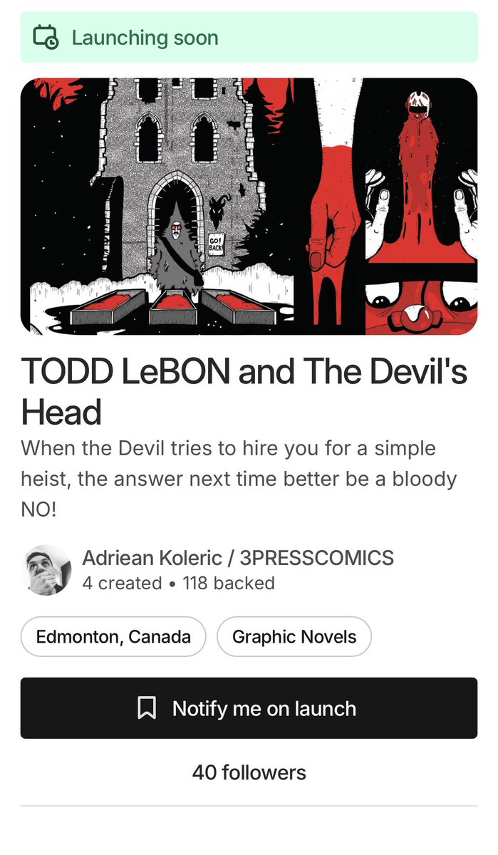 AdrieanKoleric's tweet image. Only 10 more prelaunch followers to go till we hit 50!

kickstarter.com/projects/3pres…