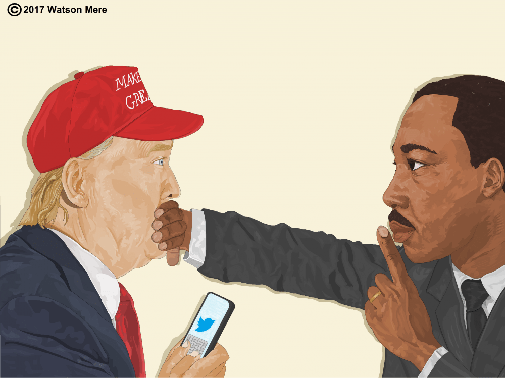 ringtail1969's tweet photo. art by Watson Mere #watsonmere #25thamendment #25th
#mlk #mlkday https://t.co/PS9ptMEEzS