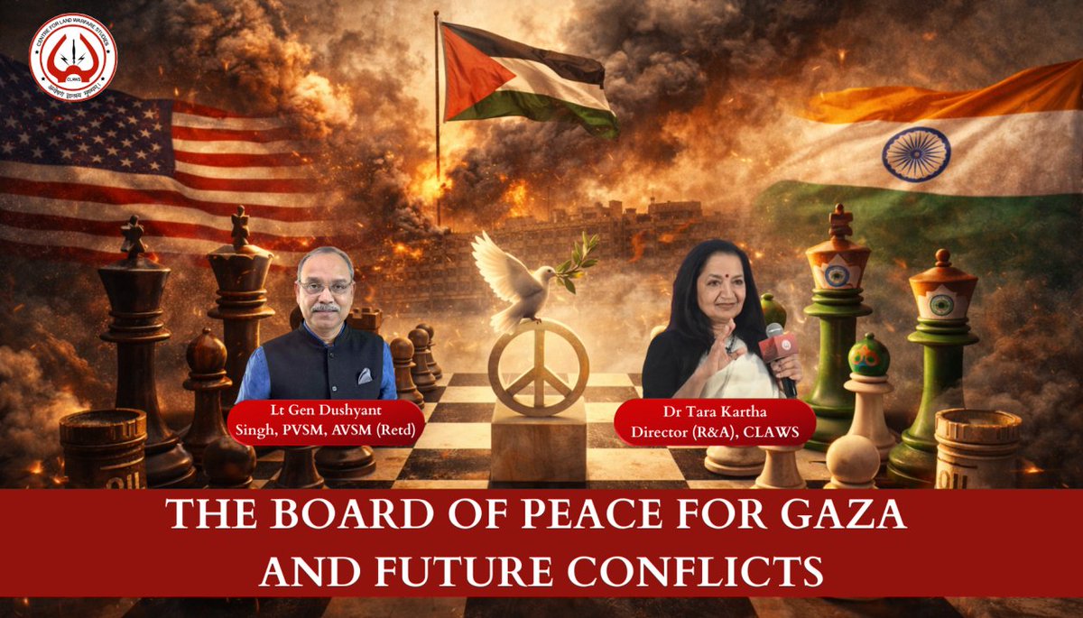 Centre for Land Warfare Studies (CLAWS) tweet media