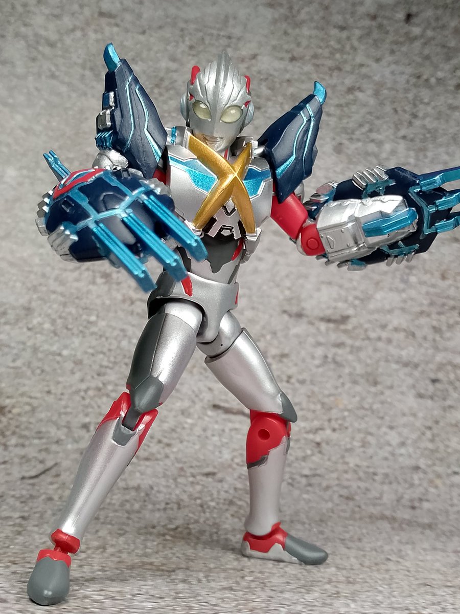 PekasamR's tweet photo. i'm really love this new version,i hope someday bandai release more rare character like ultraman USA full team,Great &amp; Powered https://t.co/13z7kMooWE