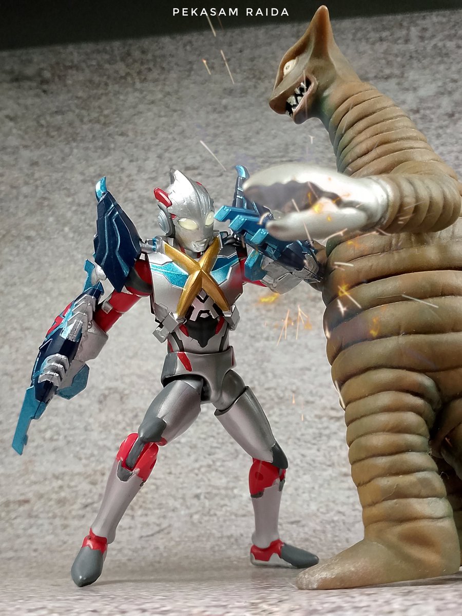 PekasamR's tweet photo. i'm really love this new version,i hope someday bandai release more rare character like ultraman USA full team,Great &amp; Powered https://t.co/13z7kMooWE