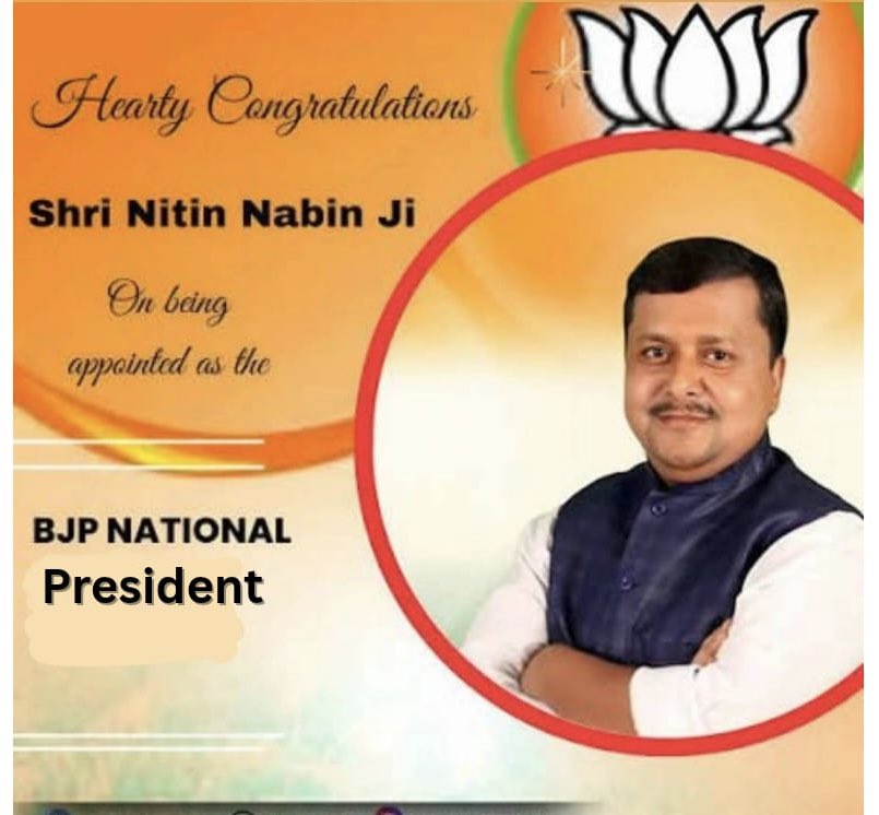 sahelideb2020's tweet photo. Heartfelt congratulations and good wishes to Hon’ble Shri @NitinNabin ji on being elected as the National President of the Bharatiya Janata Party💐💐
Wishing him great success in this new responsibility 🪷🙏 https://t.co/xHtUcXMMO9