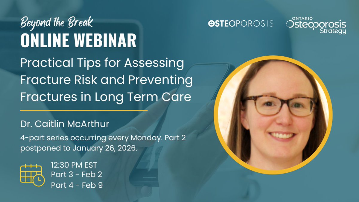 Ontario Osteoporosis Strategy tweet media