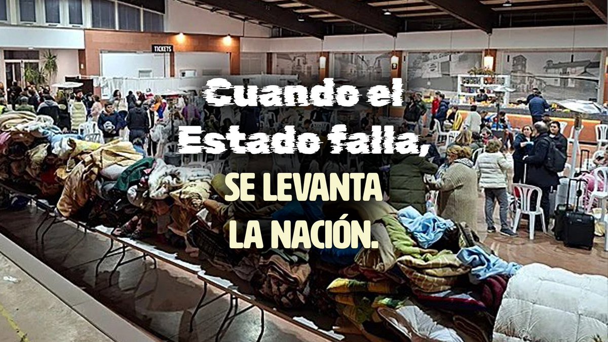 revuelta_es's tweet image. En estos momentos de dolor, destacamos lo único esperanzador: la solidaridad y generosidad de tantos buenos españoles.

Nuestras condolencias a las familias de las víctimas.