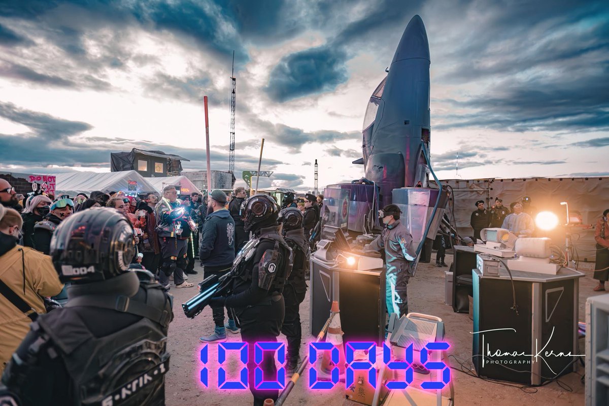 NeotropolisHQ's tweet image. We are 100 days out from #Neotropolis, the five day, fully #immersive #cyberpunk and sci-fi desert #festival returning for its 5th year in the California Mojave Desert. 

📸 Thomas Kerns

April 29th-May 3rd, 2026,  strictly 18+, prices go up Feb 13th

neotropolis.com