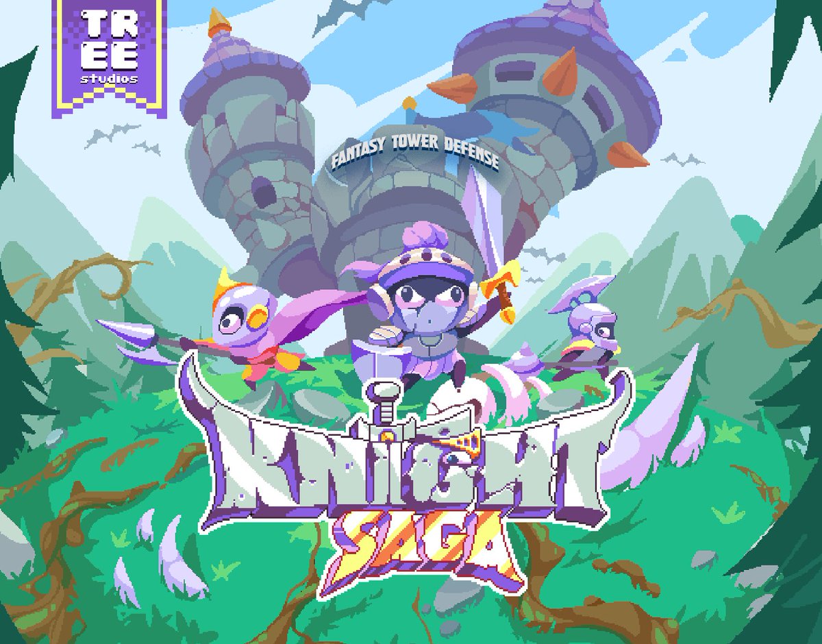 Knight Saga || Pixel Idle TD – Coming Soon tweet media