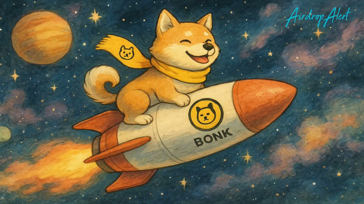 kenrock_Airdrop's tweet image. $BONK, the token from Bonk Inu, is available in the live airdrop.

 get-bonk.org

Early adopters can grab their share of this crypto coin and join a fast-growing meme ecosystem.
Don’t miss the opportunity while the hype is strong!
x.com/bonk_inu