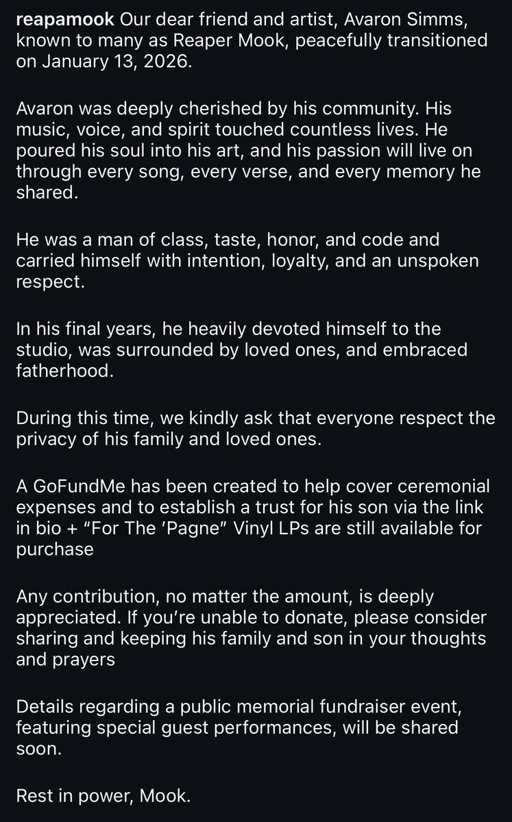 Percnut's tweet image. Reaper Mook really gone💔