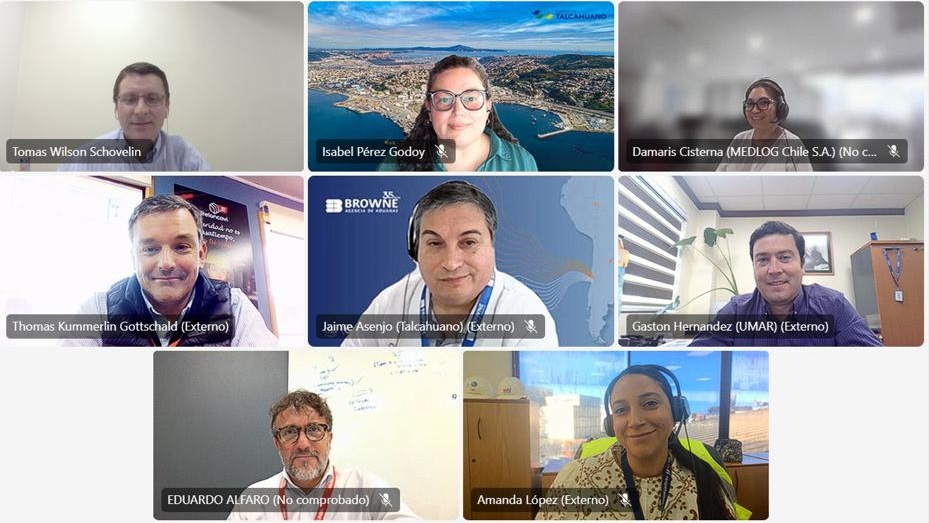 En nuestra Mesa Técnica de Promoción e Integración con el Medio, el Gerente General de Reloncaví, Thomas Kümmerlin, tuvo su primera intervención en el rol de Coordinador de la Sesión N°48 participó Reloncaví, SVTI, Agunsa, Anagena, Ultramar, MSC y @ptostalcahuano.