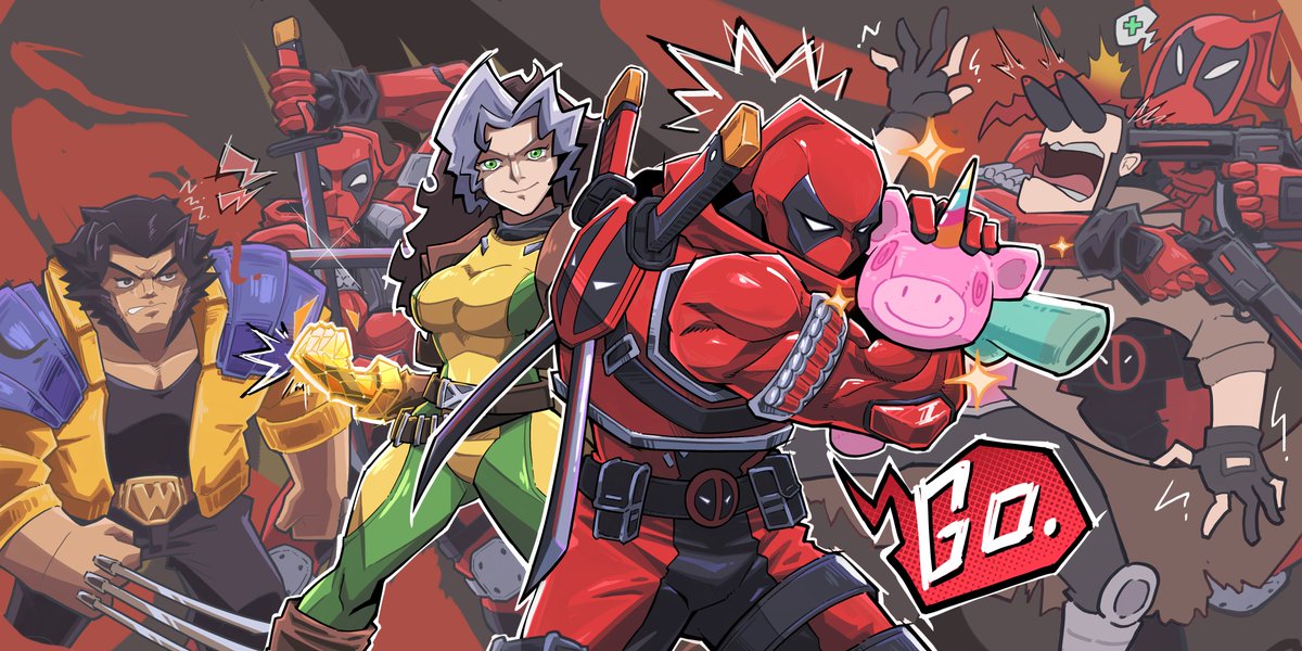 #Deadpool #Deadpool #Deadpool at #MarvelRivals