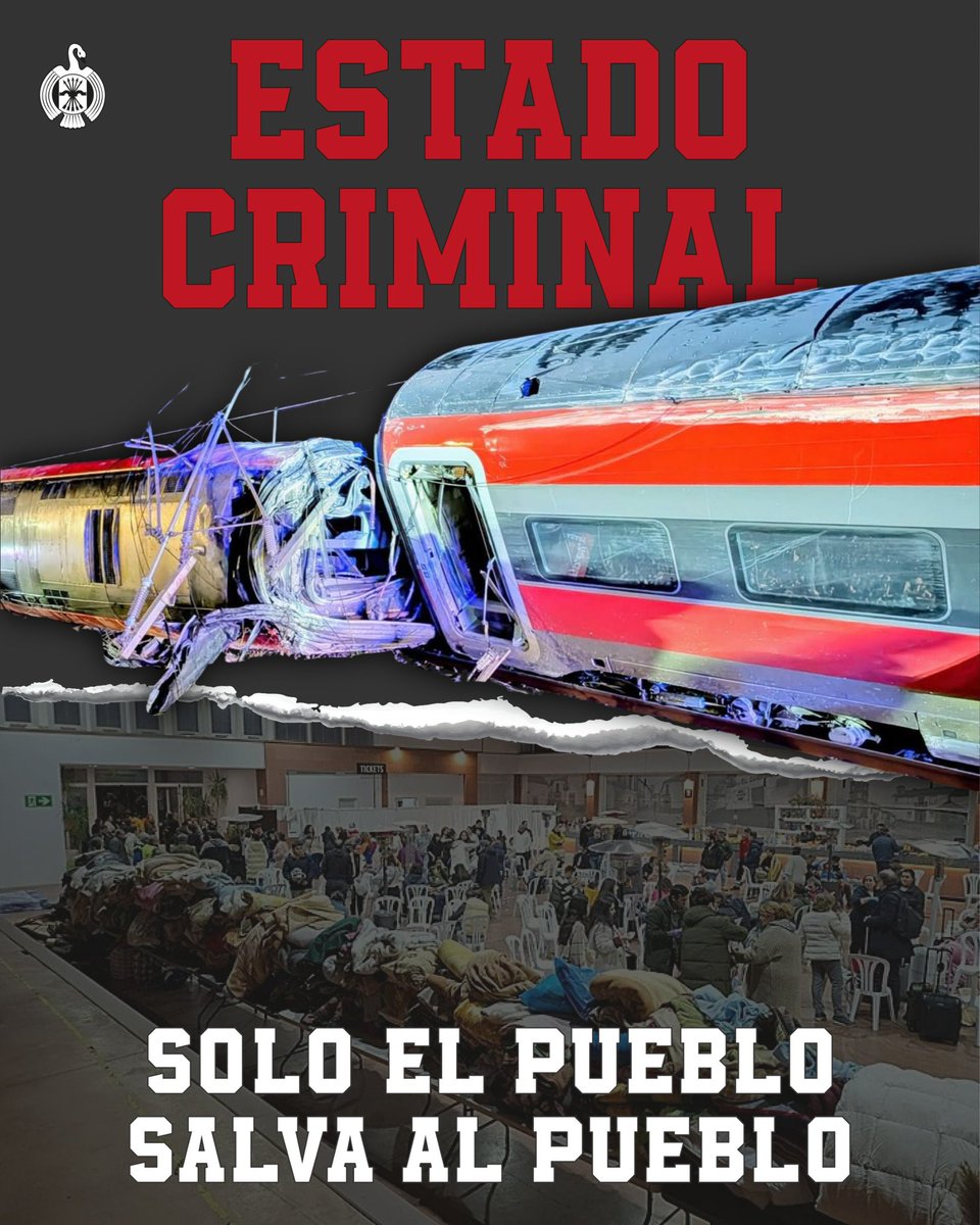 ✝️ Nuestras oraciones están con las víctimas del terrible accidente de Adamuz.
Esperemos que llegue el día que se haga justicia con los criminales que con su gestión acaban con la vida de españoles inocentes.