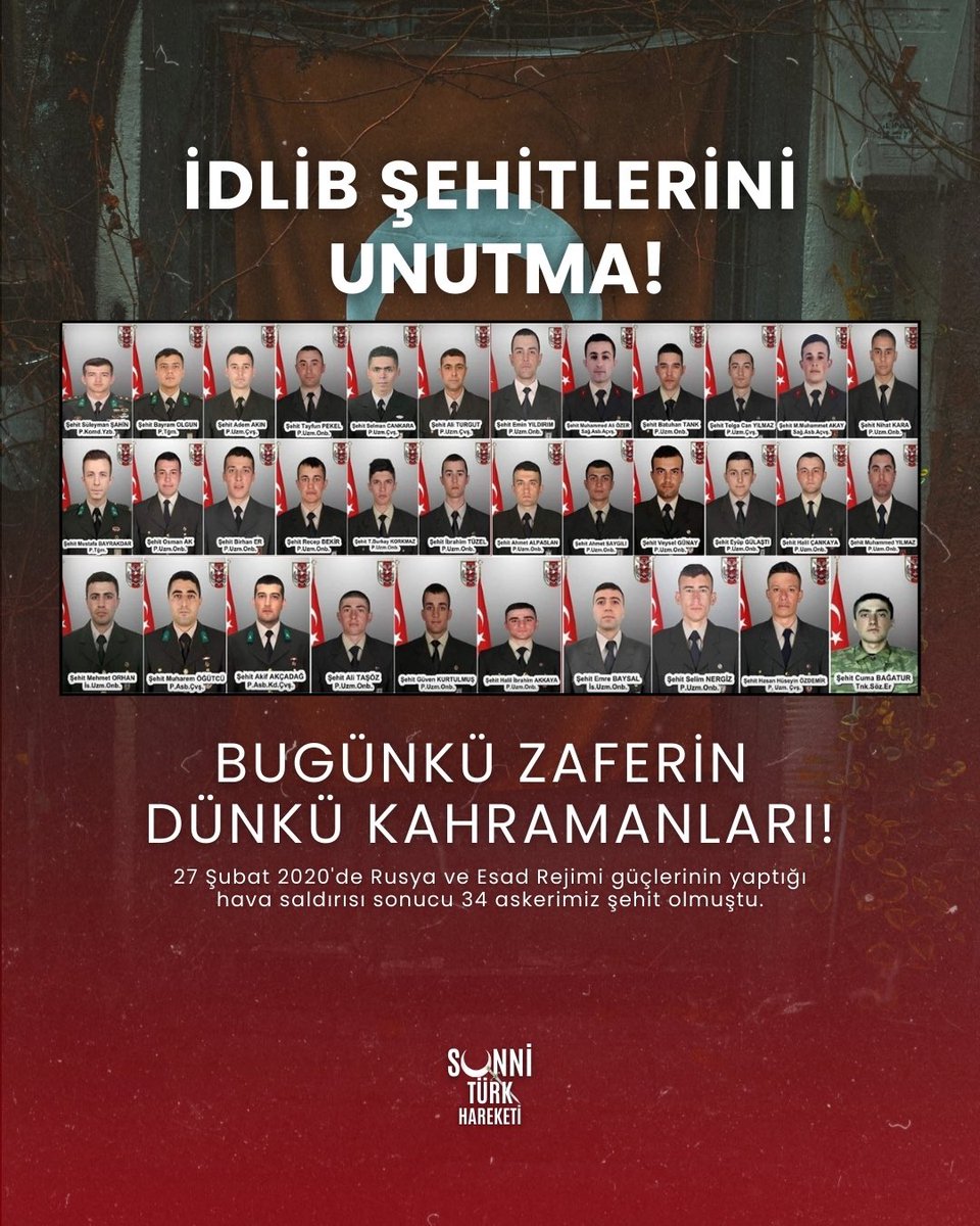 KalfaPasha14's tweet image. O gün İdlib’te sıkışıp kalan bir avuç Müslümanı Esad ve Rusya’dan korurken can veren aslanlara Allah rahmet etsin, ruhları şâd olsun.