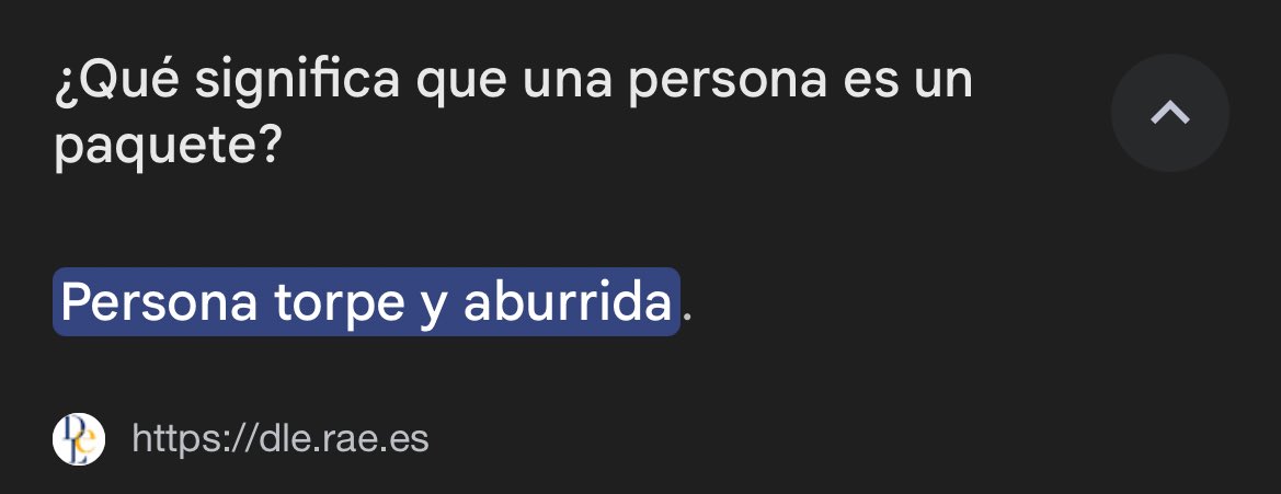 No sabía que se le denigraba a las personas por decirles paquetes 😆 
Por eso estamos como estamos, por gente tibia que no sabe llamarle a las cosas como son.   El Cerrista está cansado, cansado de este modelo de gestión.
