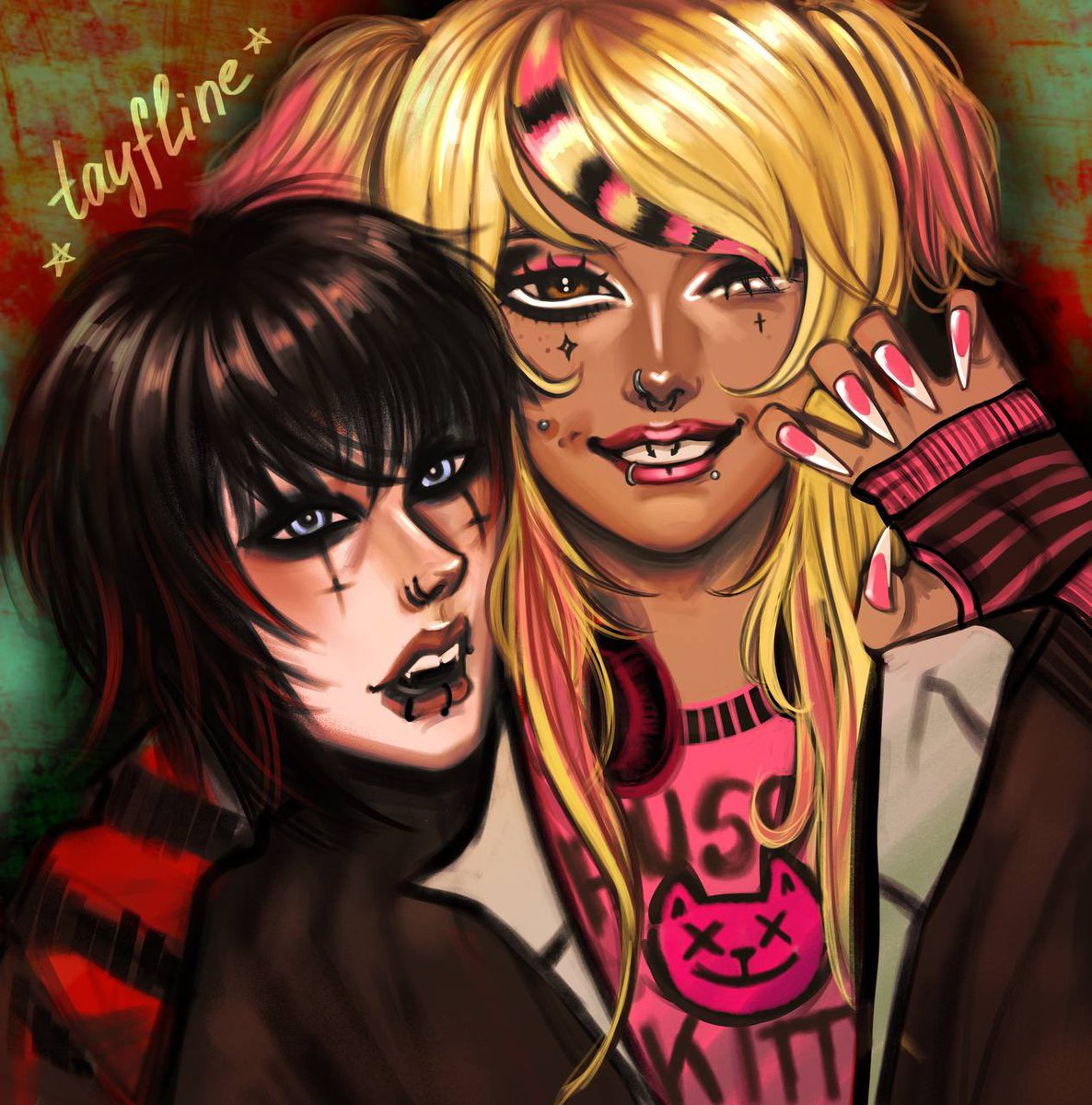 tayfline's tweet photo. #oc #characterdesign #vgencomm #emo #scenequeen #commissionart https://t.co/i4rIHcJoQw
