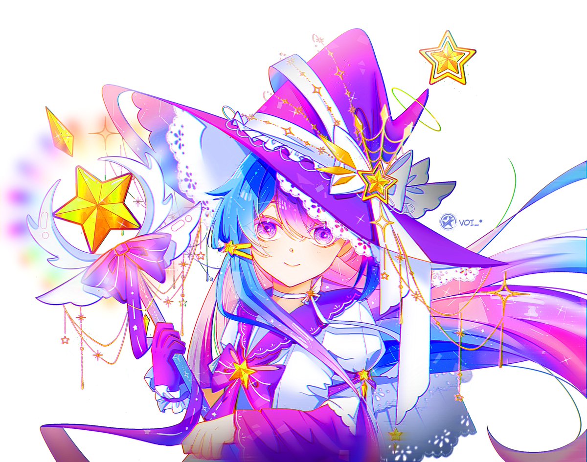 ChoanRin's tweet photo. My friend suggested we draw witches... for some reason, I ended up drawing a magical girl. 😇

✖️Do not use my artwork with AI.
#myart 
#OC https://t.co/HBoP0wfVmv