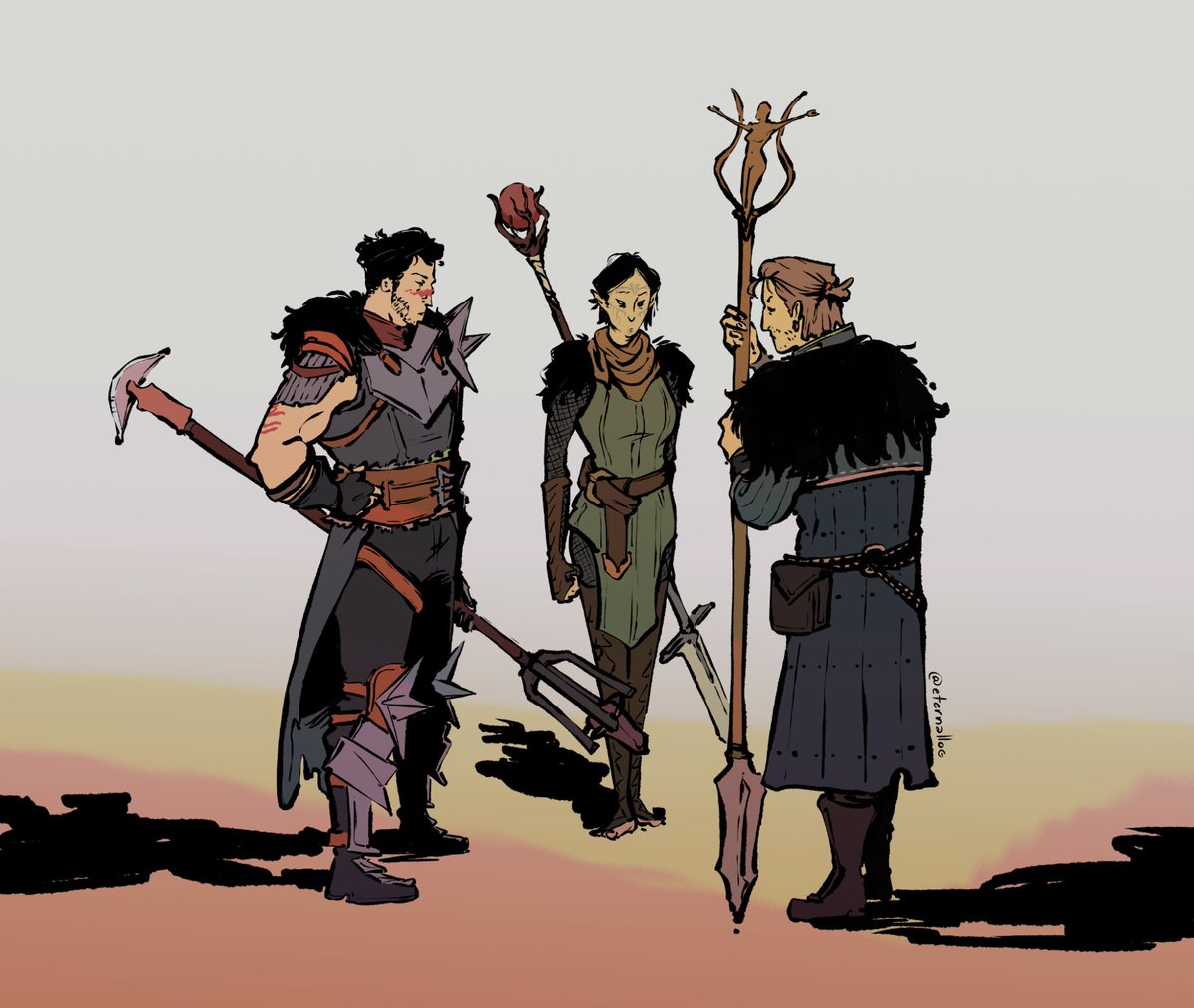 Eternallog_'s tweet photo. The dragon's crooked spine
Will never straighten into line

-
#dragonage https://t.co/iN4aUCPtFx