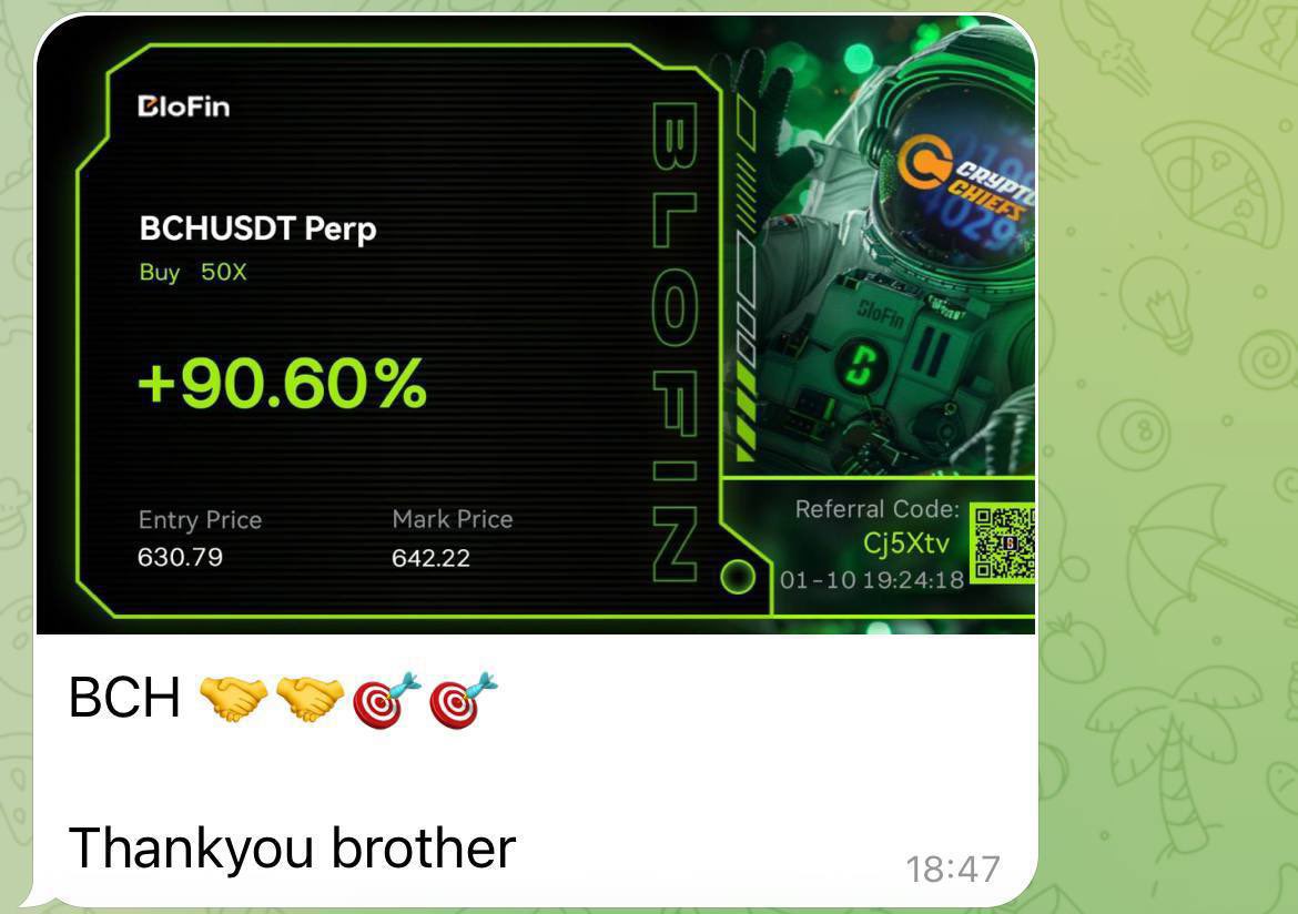 Checkout out some of the recent feedback from members of the Premium Group  Long term winning is why we are number 1!!🚀 ✓ #1 Crypto Trading Group in  the industry ✓ Trusted