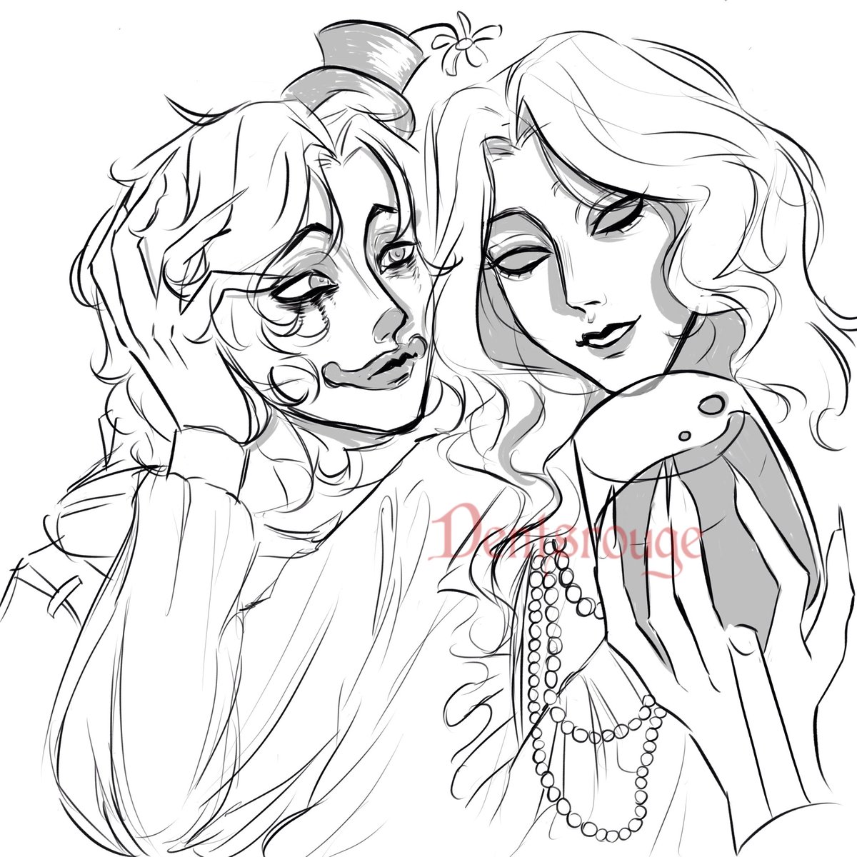 dentsrouge's tweet photo. Quick sketch I did for my friendss <3
#Honkseph #JosephDesaulniers #PhotographerIDV #Identityv #idvjoker #fanart
#idv #idvfanart #WeepingClown https://t.co/RTRnhLWL9A
