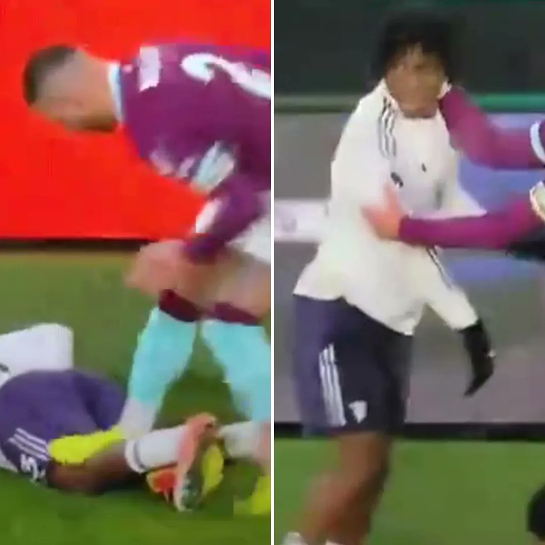 tedio74's tweet image. One is a deliberate stamp followed by hair pulling by Walker of Burnley.

One is a misjudged but no malice tackle by Dalot of Man Utd

So which one gets all the outrage and which one gets the silent treatment despite it being a vile cowardly thuggish act🤔

#DoubleStandards