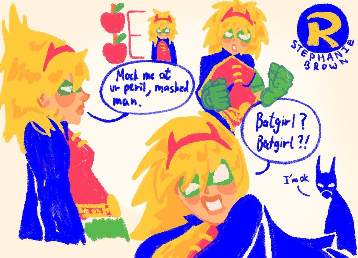 Stephbin before bed #stephaniebrown #robin