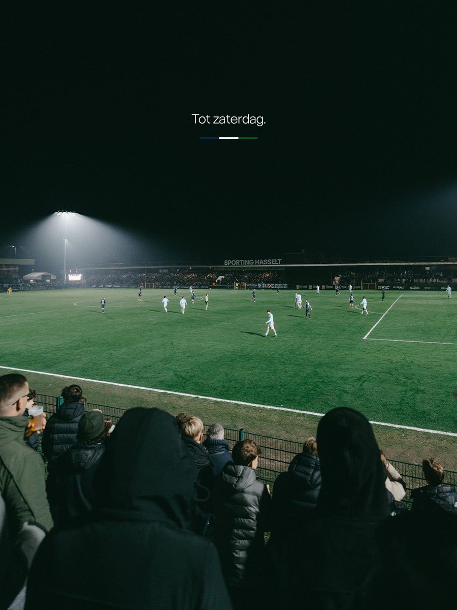 Knallen tegen Knokke. 💥

Zaterdag ontvangen we onze rechtstreekse titelconcurrent voor de eerste voetbalavond van 2026 obbe Spor. 🏠

Tot dan! 🇸🇱