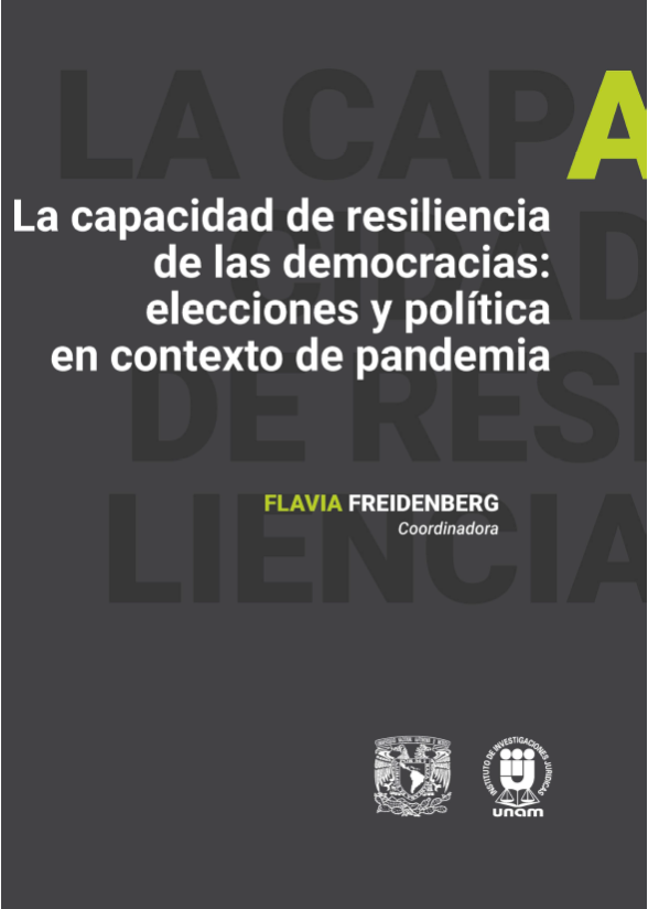 Democracias, elecciones y resiliencia

Este trabajo coordinado por <a href="/flaviafrei/">Flavia Freidenberg</a> analiza cómo las democracias latinoamericana respondieron –de forma bastante positiva– a los desafíos generados por la pandemia del COVID-19. Es un libro valioso

Descarga libre archivos.juridicas.unam.mx/www/bjv/libros…